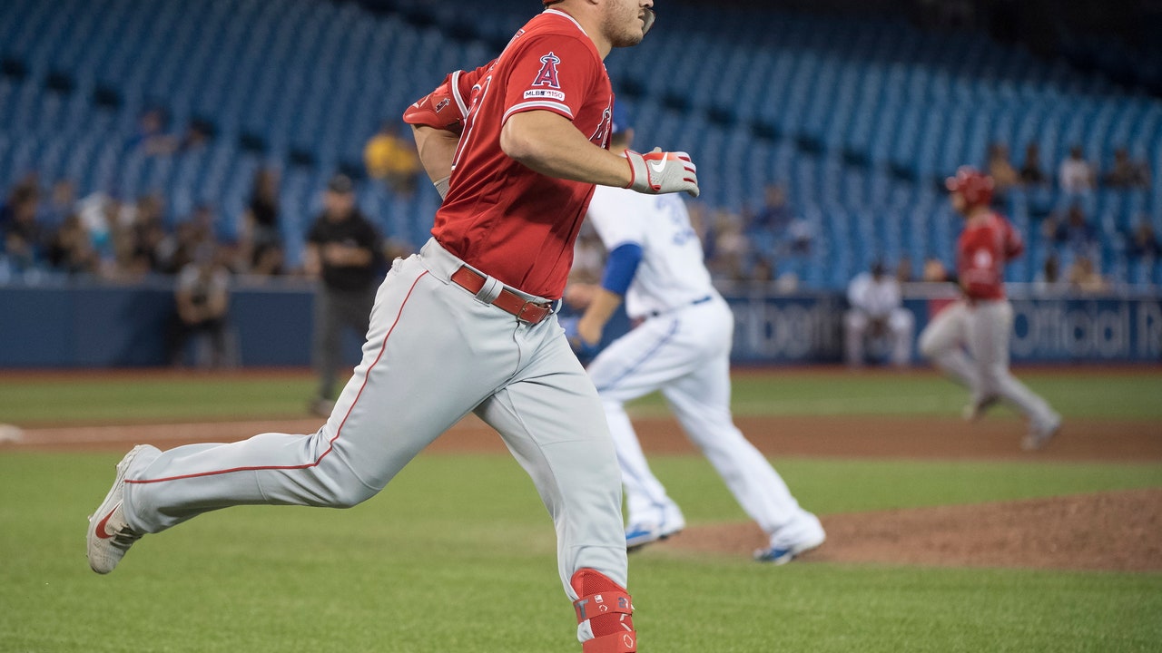 Trout has 2 HRs, 7 RBIs as Angels beat Jays 11-6